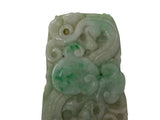Natural Stone Dragon Motif Carving Display Plaque Art ws4799S