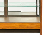 Vintage Glass Top Shelves Storage Display Showcase Cabinet GB691S