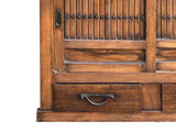 Vintage Japanese Style Sliding Doors Stack Tansu Accent Storage Cabinet ws4654S