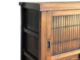 Vintage Japanese Style Sliding Doors Stack Tansu Accent Storage Cabinet ws4654S