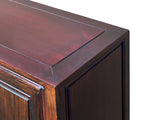 Oriental Brown Rosewood MoonFace Credenza Sideboard Console Cabinet ws4666S