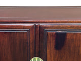 Oriental Brown Rosewood MoonFace Credenza Sideboard Console Cabinet ws4666S