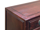 Oriental Rosewood MoonFace Drawers Credenza Sideboard Console Cabinet ws4667S