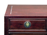 Oriental Rosewood MoonFace Drawers Credenza Sideboard Console Cabinet ws4667S
