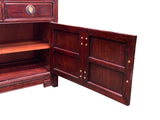Oriental Rosewood MoonFace Drawers Credenza Sideboard Console Cabinet ws4667S