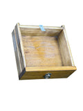 Honey Brown 4 Drawers Slim Narrow Console Side Foyer Table ws4980S