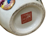 Chinese White Porcelain Colorful Children Graphic Vase Display ws4893S