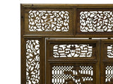 Chinese Scholars Student Motifs Wood Wall Panel Window Screen GB785S