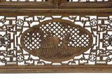 Chinese Scholars Student Motifs Wood Wall Panel Window Screen GB785S