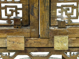 Chinese Scholars Student Motifs Wood Wall Panel Window Screen GB785S