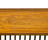 Solid Wood Light Brown Minimalistic Low Bench Coffee Table ws5066S