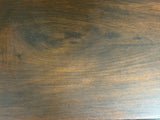 Natural Wood Dark Brown Minimalistic Slim Legs Console Foyer Side Table GB726S