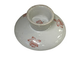 Chinese Small Color Graphic Round Porcelain Goblet Offer Display Plate ws4963S