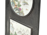 Chinese Mountain River Porcelain Painting Wall Panel 3 Pieces Set GB074GB075S