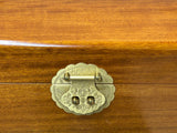 Chinese Medium Brown Rectangular Camphor Wood  Storage Box Chest GB040S