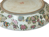 19" Vintage Large Chinese Famille Rose Porcelain Charger Plate GB732S