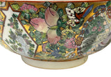 Chinese Vintage Famille Rose People Scenery Porcelain Art Bowl ws4399S