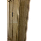 Oriental Distressed Light Olive Green Tall Narrow Noodle Cabinet Armoire ws4337S