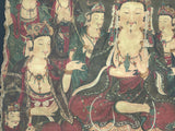 Oriental Tong Dynasty Style Bodhisattva Painting on Paper Mache Wall Art ws4515S