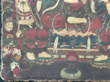 Oriental Tong Dynasty Style Bodhisattva Painting on Paper Mache Wall Art ws4515S