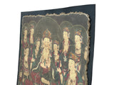 Oriental Tong Dynasty Style Bodhisattva Painting on Paper Mache Wall Art ws4515S
