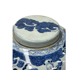 Oriental Blue White Big Kirin Riding Porcelain Large Ginger Jar GB632S / gb579