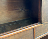 Oriental Brown Brass Hardware Drawers Accent Storage Cabinet GB115S