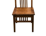 Oriental Modern Yoke High Back Bars Backrest Accent Side Chair ws4950S