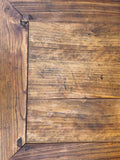 Vintage Rustic Raw Wood-Square Ming Style Apron Low Coffee Table ws4955S