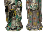 Chinese Canton Color Mixed Feng Shui Fok, Lok, Sau Figure Set ws4915S
