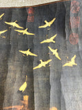 Chinese Calligraphy Ink Writing Horizontal Bird Scroll Painting Wall Art ws3042S