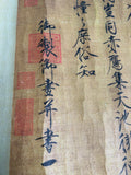 Chinese Calligraphy Ink Writing Horizontal Bird Scroll Painting Wall Art ws3042S