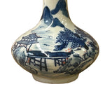 Handcrafted leaf mark Chinese porcelain
