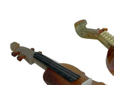 Chinese Style Agate Stone Musical Instrument Figurine Set
