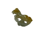 Chinese Zodiac Horse Pendant Stone Carving