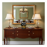 Oriental Black Flower Bird Graphic Jar Shape Container Box GB227S