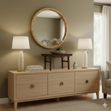 Oriental Brown Stain Tall Legs Rectangular Display Easel Stand Table GB261S