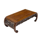 Collectible vintage Chinese furniture low coffee table