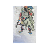 Chinese Color Ink General Guan Portrait Scroll Painting Wall Art ws3041S