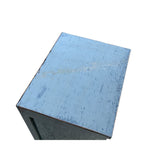 Oriental Distressed Medium Gray 1 Door End Table Nightstand Chest ws4423S