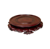 Oriental style pottery display base