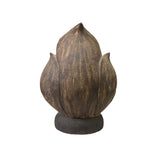 Handmade Ceramic Kwan Yin on Lotus Leaf Base – Spiritual Home Décor & Feng Shui Gift ws3063S