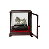 Equestrian art sculpture