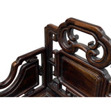 Oriental Entryway Furniture with Backrest