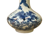 Small baluster porcelain art vase