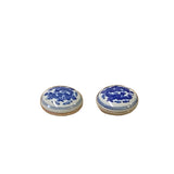 Blue White Porcelain Dragon Seal Paste Box