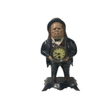 Vintage Metal Western Gentleman Clock Accent Figure GB310S
