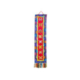 Vintage Tibetan Style Treasure Symbol Wall Hanging Tapestry Fabric Art GB789S