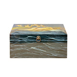 Vintage High Gloss Lacquered Mythological Venus Motif Box GB867S