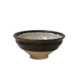 black-brown-beige-graphic-ceramic-bowl-art